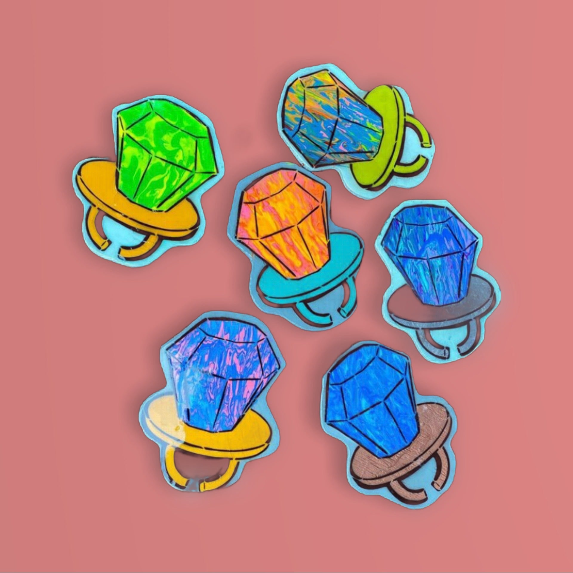 Pop art ring online